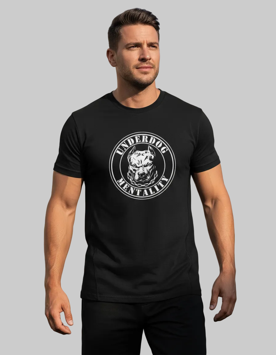 'Pitbull' Men's Gym T-Shirt | Underdog Mentality