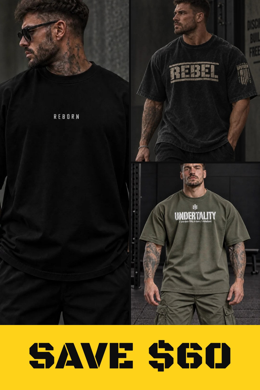 3 oversized tees bundle deal